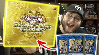 THE BEST YuGiOh Maximum Gold El Dorado Box OPENING EVER [upl. by Anitnelav664]