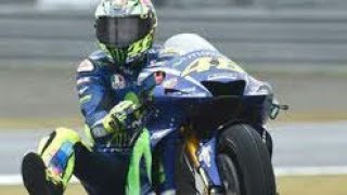 Valentino Rossi  Best of fly wheeling crash saves junior riders [upl. by Suicul]