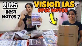 Vision IAS UPSC Notes 📚  For CSE 2025  Best Notes for IAS Exam  vlog bookreview upscnotes [upl. by Orips]