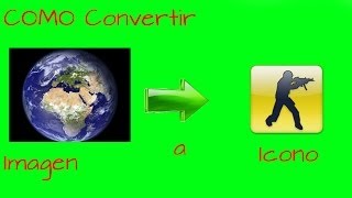 Como convertir imagenes PNG a Icono [upl. by Gristede]