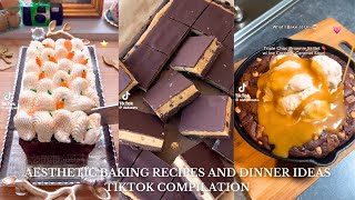 aesthetic baking tiktok compilation 🍩💗  recipe video compilation [upl. by Nie930]