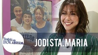 TWBA Jodi Sta Maria on being open to her son Thirdy [upl. by Nitram]