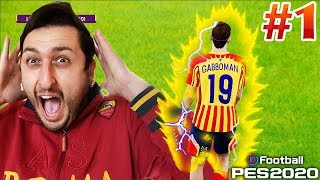 MI SONO CREATO SU PES 2020 COMINCIA LA MIA CARRIERA DIVENTA UN MITO 1 [upl. by Romulus]