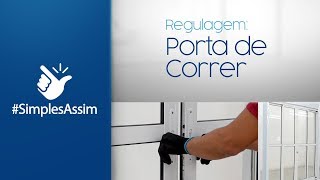 Sasazaki Simples Assim – Regulagem da Porta de Correr [upl. by Goldie]