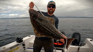 Bottom Fishing for Halibut  British Columbia Canada [upl. by Kcireddor989]