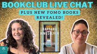 FOMO Bookclub Unsheltered by Barbara Kingsolver Discussion  Revealing the NEW Bookclub Picks [upl. by Jemimah]