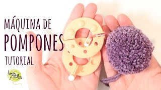 TIPS Cómo usar la máquina para hacer pompones [upl. by Enywtna]