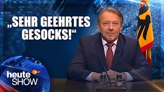 Bundespräsident Wischmeyer redet dem Volk ins Gewissen  heuteshow vom 10022017 [upl. by Flowers]