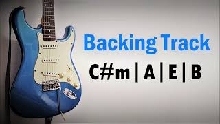 Rock Pop BACKING TRACK in Cm  95 BPM  Guitar Backing Track [upl. by Odrahcir507]