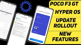 Poco F3 GT Hyper OS Update New Features  Hyper OS Update Rollout Poco F3 GT  Poco F3 GT Hyper OS [upl. by Aninnaig]