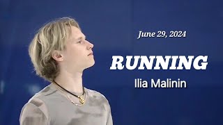 Ilia Malinin RUNNING 202425 SP Dreams On Ice Japan June 29 2024 [upl. by Kariotta]