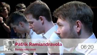 Patrik Ramiandravola  Barista roku 2016 [upl. by Enybor763]