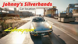 Cyberpunk 2077  Full Map Location amp How To Get Johnny Silverhands Porsche 911 [upl. by Anoif]