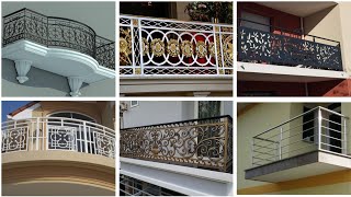 Balcony Grill Design 2023  Top 60  Modern Balcony Grill Design  SSF  Iron Railing Front Railing [upl. by Htrap768]