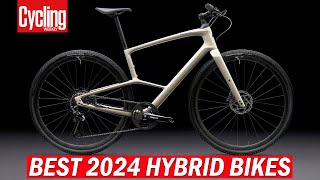 8 BEST Hybrid Bikes For 2024  Fast Fun amp Affordable Hybrid Bikes [upl. by Aseneg]