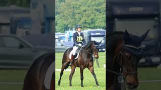 Badminton Horse Trials 2024 smashing the dressage for a top mark eventing equestrian dressage [upl. by Auqemahs]