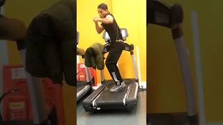 Lite Treadmill Shadbow TTookie Youtuber contentcreator boxing boxingtraining treadmill fyp [upl. by Doraj399]