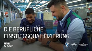 Die berufliche Einstiegsqualifizierung I BMW Group Careers [upl. by Alocin]