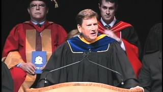 Telus president amp CEO Darren Entwistle addresses NAIT graduates [upl. by Eihcir]