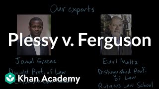 Plessy v Ferguson  Separate but Equal OKd by High Court [upl. by Oliana]