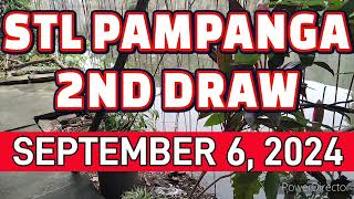 STL PAMPANGA RESULT TODAY 2ND DRAW SEPTEMBER 6 2024 4PM  FRIDAY [upl. by Arvell]