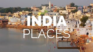 10 Best Places to Visit in India  Travel Video [upl. by Anuahsal]