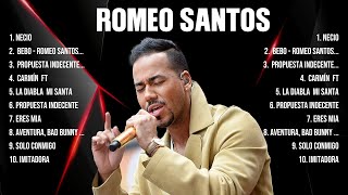 Las 10 mejores canciones de Romeo Santos 2024 [upl. by Ozne179]