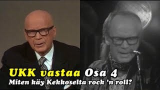 Urho Kekkonen vastaa YouTubekommentteihin osa IV 1980 [upl. by Eitten]