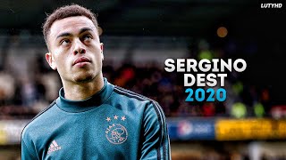 Sergino Dest 2020  Defensive Skills Goals amp Tackles  HD [upl. by Aneloj]