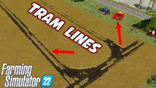 How To Make Tram Lines On Console  Farming Simulator 22 [upl. by Chura]