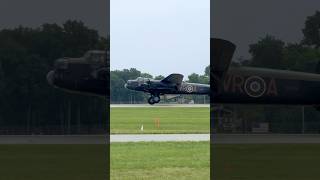 Avro Lancaster arrival into EAA [upl. by Mcgrody368]