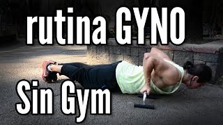 Rutina para reducir Ginecomastia SIN GIMNASIO [upl. by Jacynth]