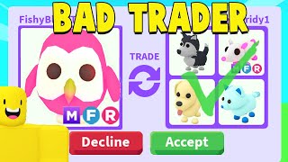 My Little Brother TRADED my MEGA PETS Adopt Me [upl. by Prisca]