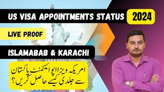 us visa early appointment booking  us visa early appointment pakistan  us appointment update [upl. by Ahsya]