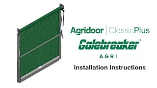 Agridoor Classic Plus Installation Instructions [upl. by Fauver647]