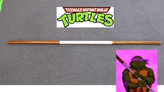 Teenage Mutant Ninja Turtles Donatello Bo Staff Replica [upl. by Tess]