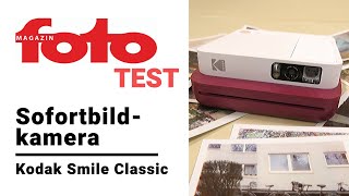 Sofortbildkamera Test  Review zur Kodak Smile Classic [upl. by Bull]