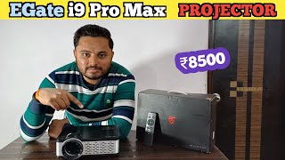 EGATE I9 LED Projector Full Review and Demo best projector under 5000 EGATE Projector [upl. by Walston455]