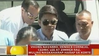 Vhong Navarro Deniece Cornejo Cedric Lee at Zimmer Raz muling nagkaharapharap sa korte [upl. by Nigen]