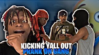 GETTING KICKED OUT PRANK😂ON MY BRO BABYFACES  HE BUST MARITHEGUY NOSE😱 [upl. by Web]