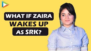 Zaira Wasim’s SUPERB Rapid Fire On SRK Aamir Khan Salman Khan Advait Chandan  Secret Superstar [upl. by Rowley]