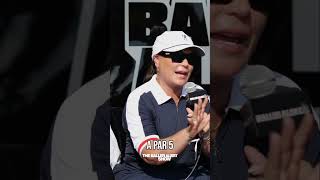 Angie Martinez gave us a breakdown to understand golf theballeralertshow [upl. by Nethsa655]