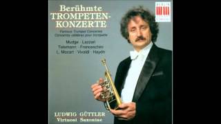 Ludwig Guttler Telemann Trumpet Concerto TWV53D5 [upl. by Tennies]