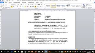 TUTORIAL CÓMO HACER UNA DEMANDA CONTENCIOSA ADMINISTRATIVA CONTRA EL SILENCIO NEGATIVO [upl. by Atkinson]