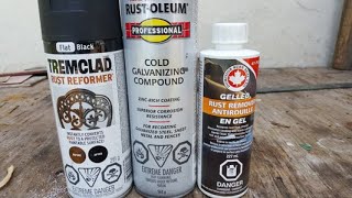 rustoleum cold galvanizing compound review part 5 [upl. by Bil]