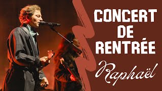 Concert de rentrée avec Raphaël [upl. by Lejeune]