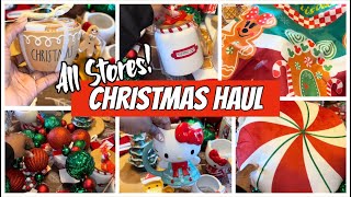 DOLLAR TREE  ALDI  HOMEGOODS AND MORE CHRISTMAS HAUL  CHRISTMAS DECORATIONS 2024 [upl. by Shevlo]