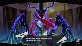 Persona 5 Royal Satanael fusion with Arsenes cutscene [upl. by Adnwahs]