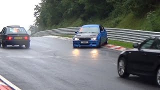 Highlights Nordschleife CRASH amp ACTION many Spins amp Drifts Touristenfahrten 1682015 [upl. by Jedediah455]