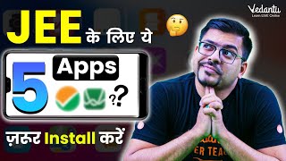 5 Important Apps for JEE Mains amp Advanced 2024  Free Mock Tests PYQs for JEE Preparation [upl. by Accissej]